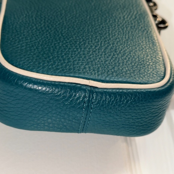Coach Vale Phoebe Crossbody In Colorblock Green F83267 - Picture 6 of 9